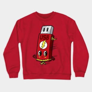 USB Flash Drive Crewneck Sweatshirt